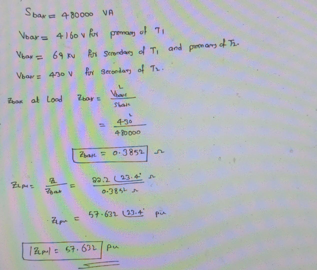 Solved Determine the equivalent |Zpul for the load in the | Chegg.com