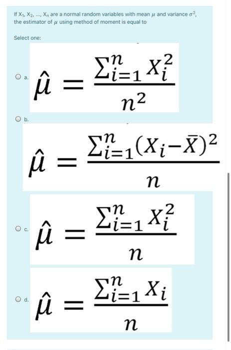 Solved If X1 X2 are A Normal Random Variables Wi Chegg Com