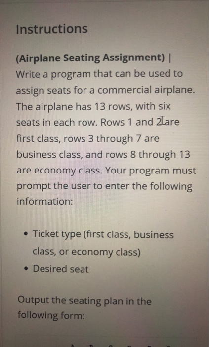 airplane seat assignment probability solution