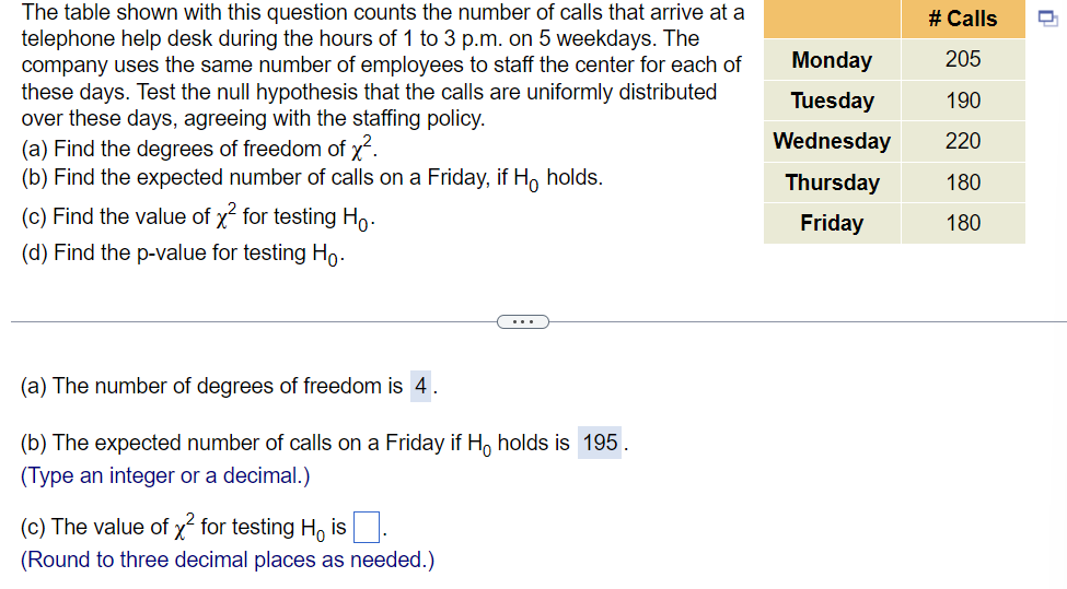 Solved I need help with c and d | Chegg.com