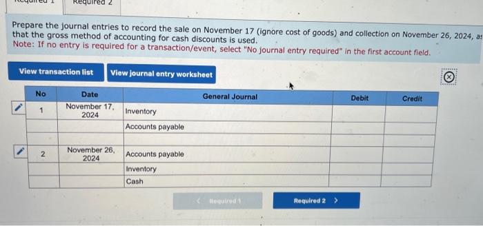 Solved Prepare the journal entries to record the sale on | Chegg.com