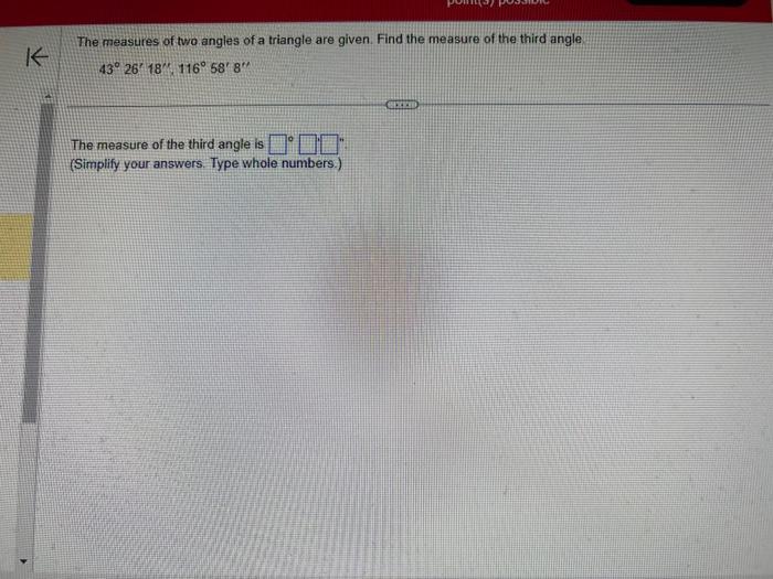 solved-the-measures-of-tvo-angles-of-a-triangle-are-given-chegg