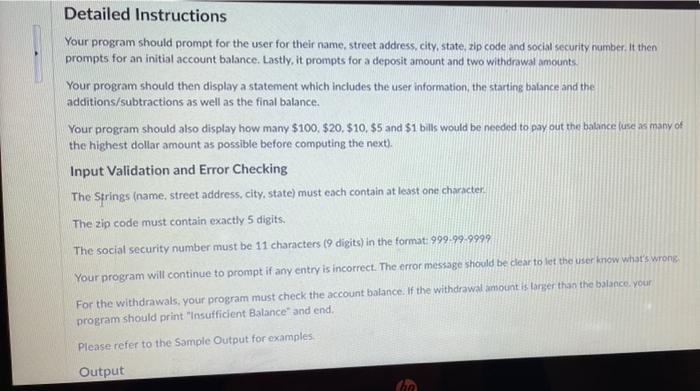 Solved Instructions Overview This assignment will allow you | Chegg.com