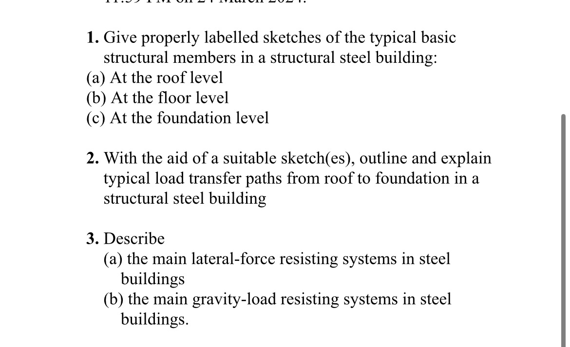 Give properly labelled sketches of the typical basic | Chegg.com