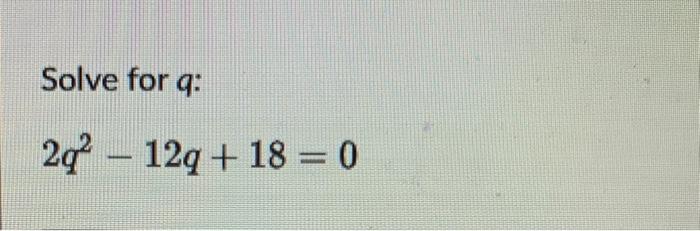 Solved Given the following equations, solve for t: | Chegg.com