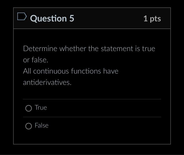 Solved Determine whether the statement is true or false. If | Chegg.com