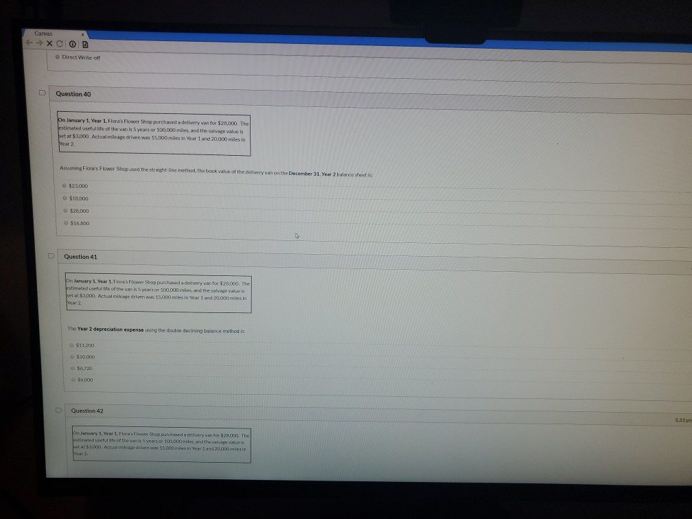 Solved Canvas → XC Direct Writeott Question 40 On January