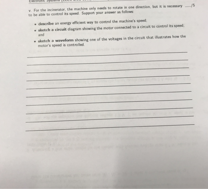 Solved Question 2 Power Supplies, Machines,Power a) The DC | Chegg.com