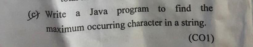 for-a-given-a-string-str-find-and-return-the-highest-occurring-character