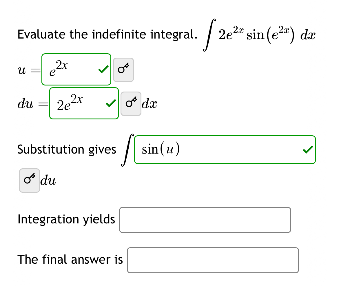 Solved Evaluate The Indefinite Integral 1824