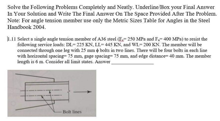 Solved Solve the following problems neatly, completely and