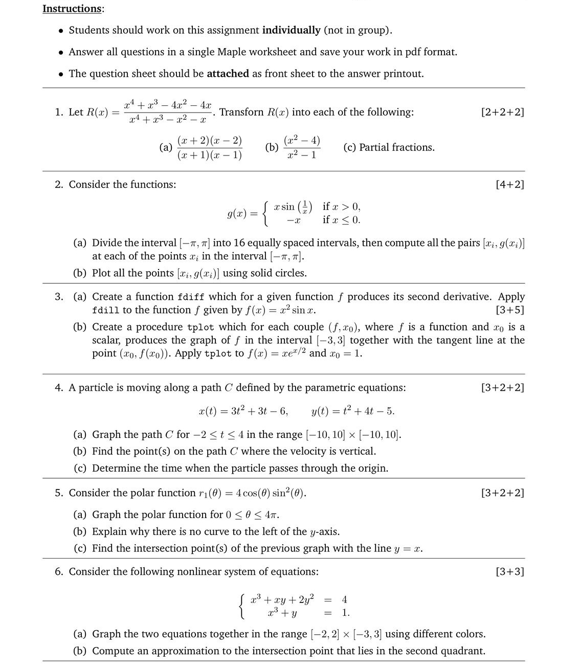 Solved Instructions:Students should work on this assignment | Chegg.com
