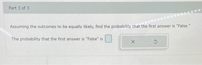 Solved True-false Exam: A Section Of An Exam Contains Four | Chegg.com