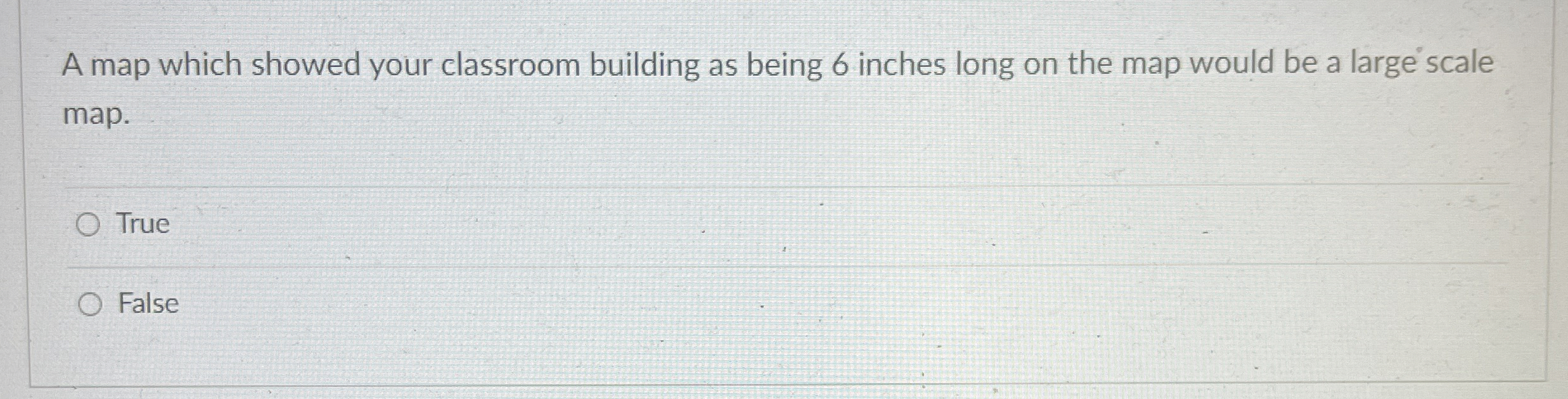 Solved A map which showed your classroom building as being 6 | Chegg.com