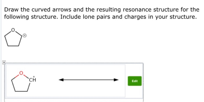 Solved Draw the curved arrows and the resulting resonance | Chegg.com