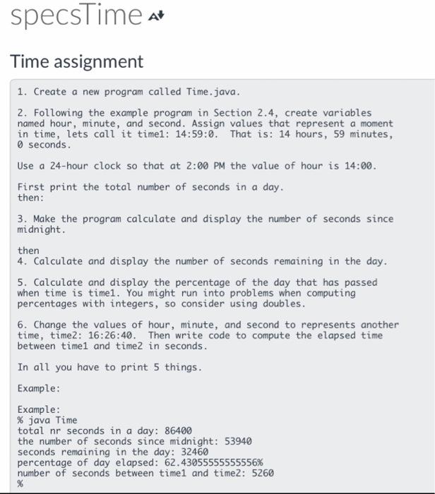 Solved Java coding & follow the instructions above. Create | Chegg.com