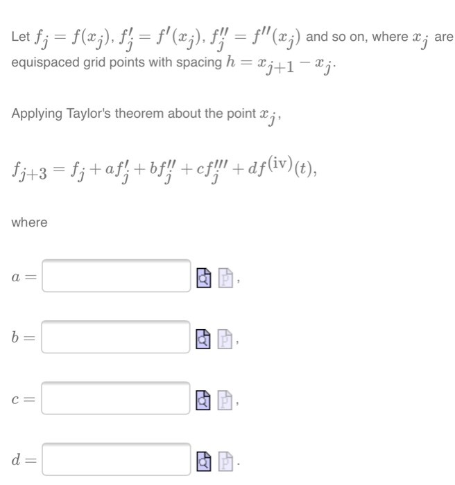 Solved Let Fj F X Tj X3 F X And So O Chegg Com