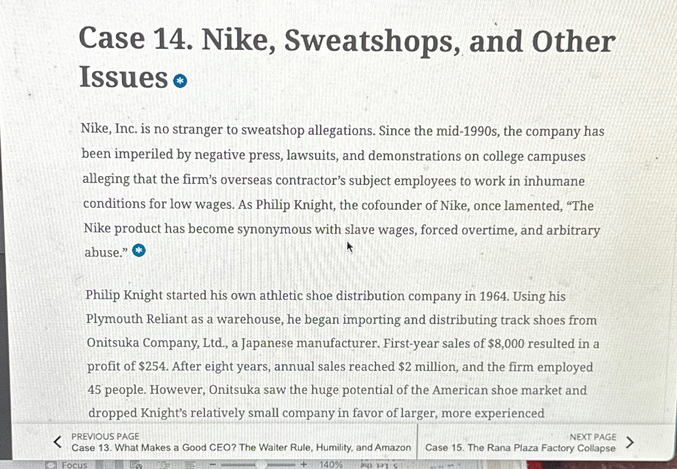 case study nike sweatshops