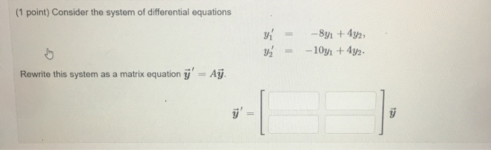 differential equation systems turning points