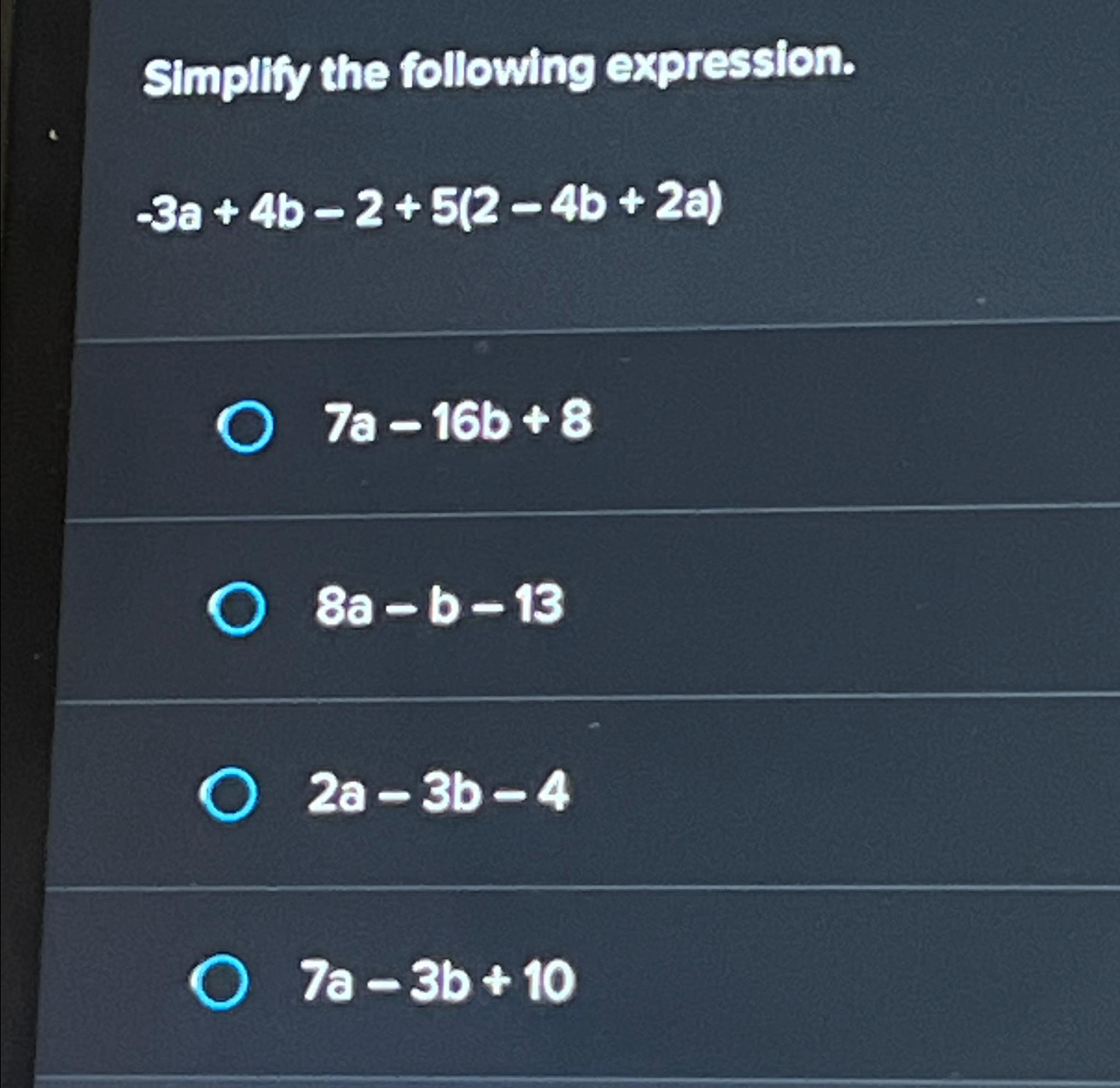 Solved Simplify The Following | Chegg.com