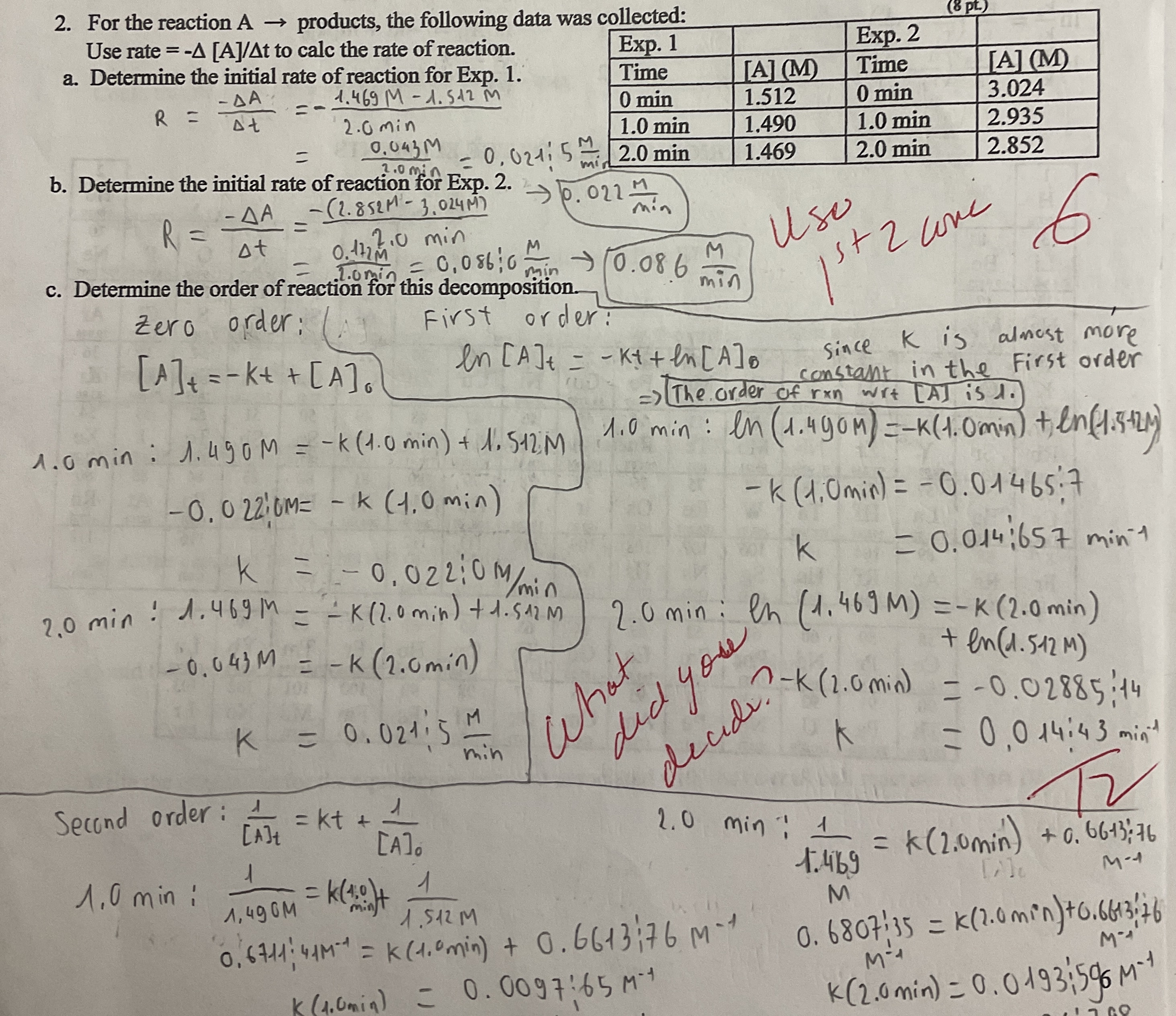 Solved Please help me this question #2 ﻿a,b, ﻿and c. ﻿Ignore | Chegg.com