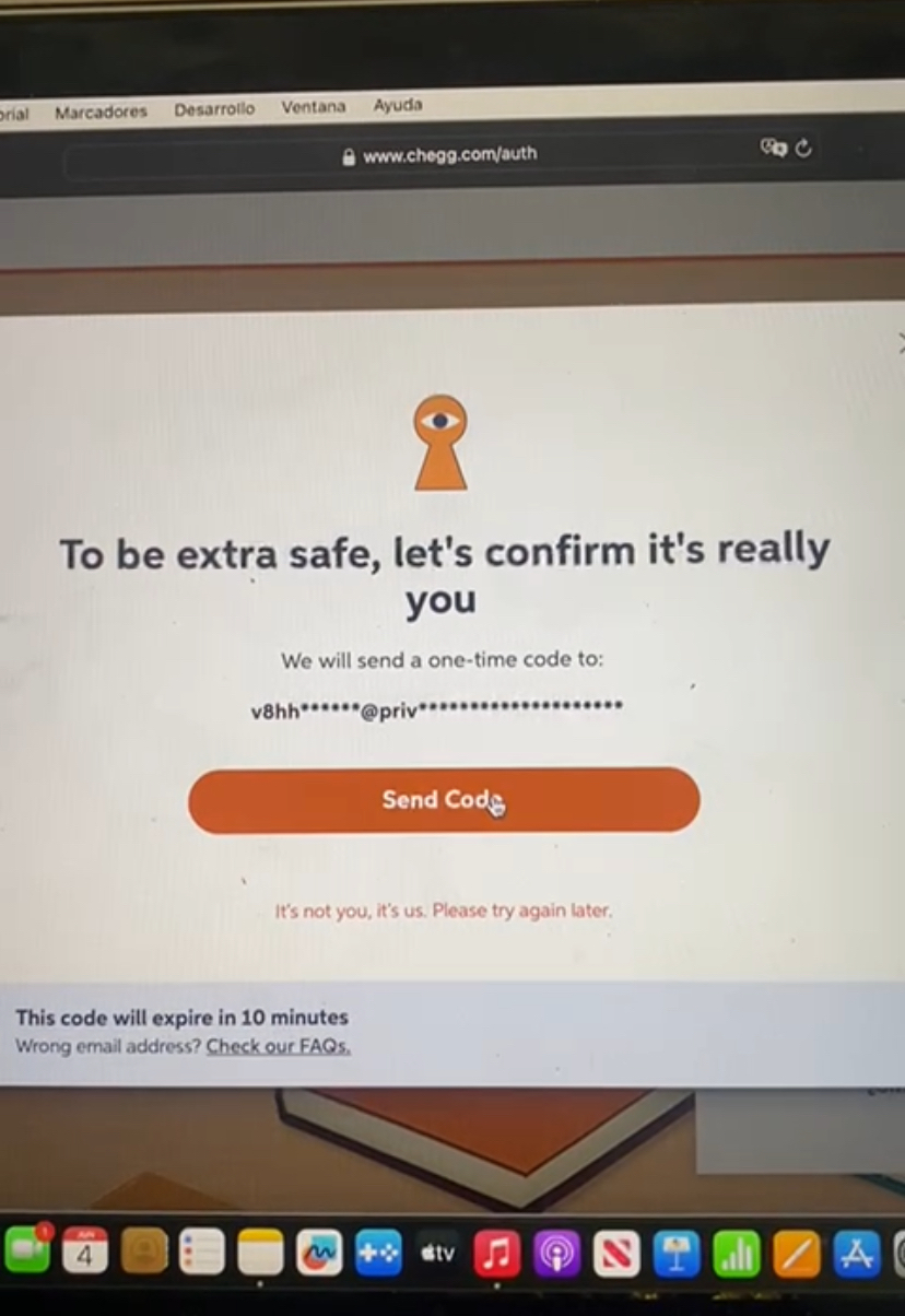 Hi i am having trouble trying to sing in wirh my | Chegg.com