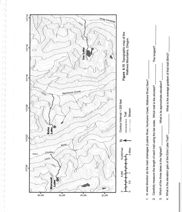 Solved Part One Identifying Topoqraphic Features Figure 6 8 Chegg
