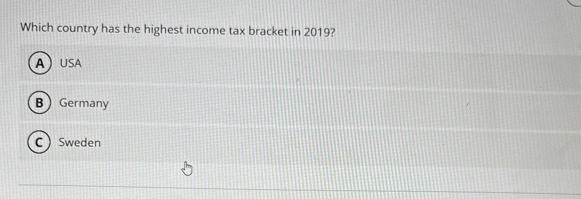 [Solved] Which country has the highest tax bracket i