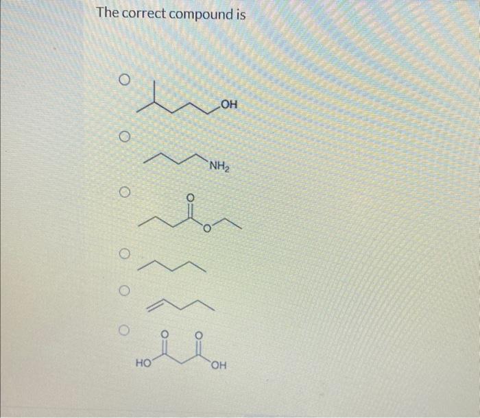 Solved Choose the correct compound for the given IR | Chegg.com