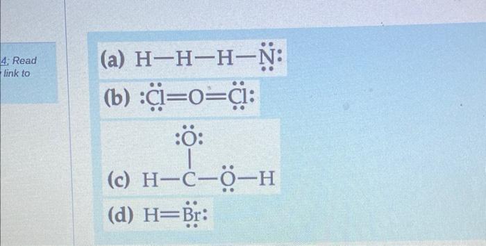 Solved Part A: Determine what is wrong with Lewis structure | Chegg.com
