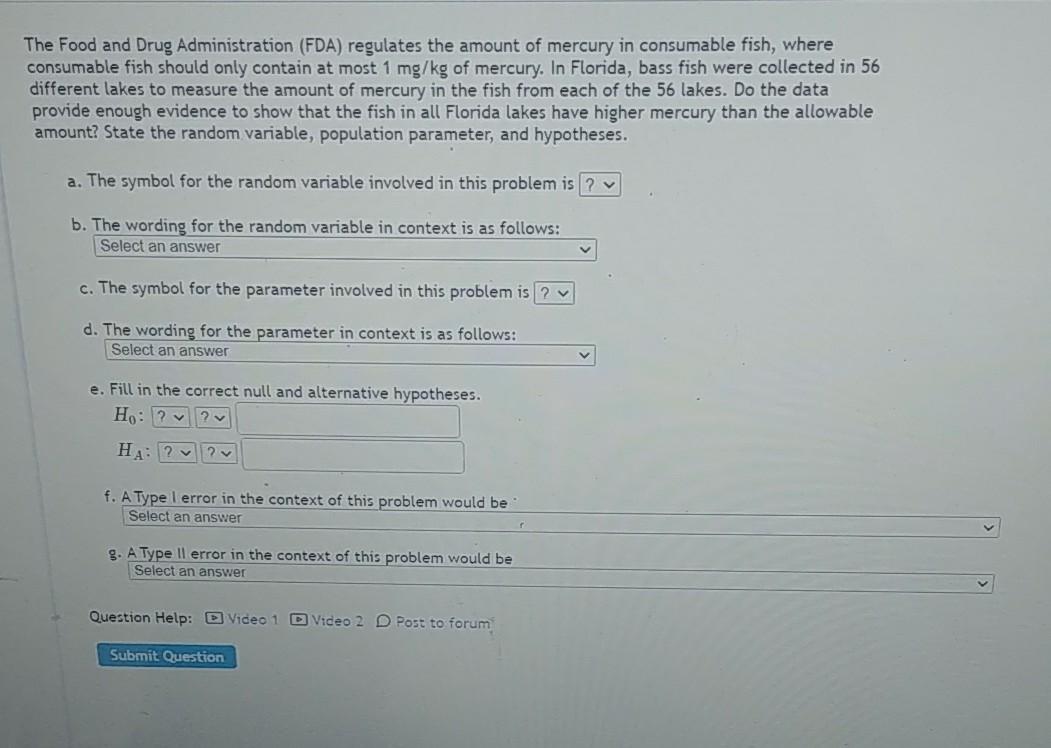 Solved The Food and Drug Administration (FDA) regulates the