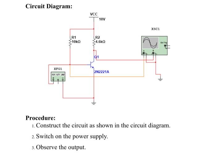 Solved Analogue Electronics Laboratory Manual Faculty of | Chegg.com