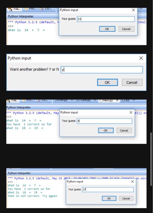 Solved Write a program that will display addition problems | Chegg.com