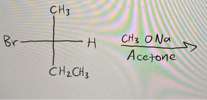 Solved Acetone CH3ONa> | Chegg.com