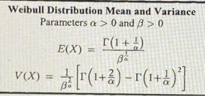 Solved Using Equation 8 10 Verify That The Mean Of A W Chegg Com