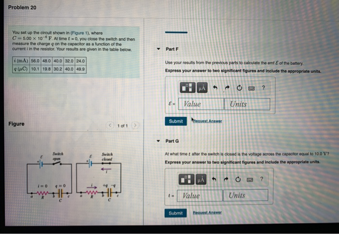 Solved Problem 20 You set up the circuit shown in (Figure | Chegg.com