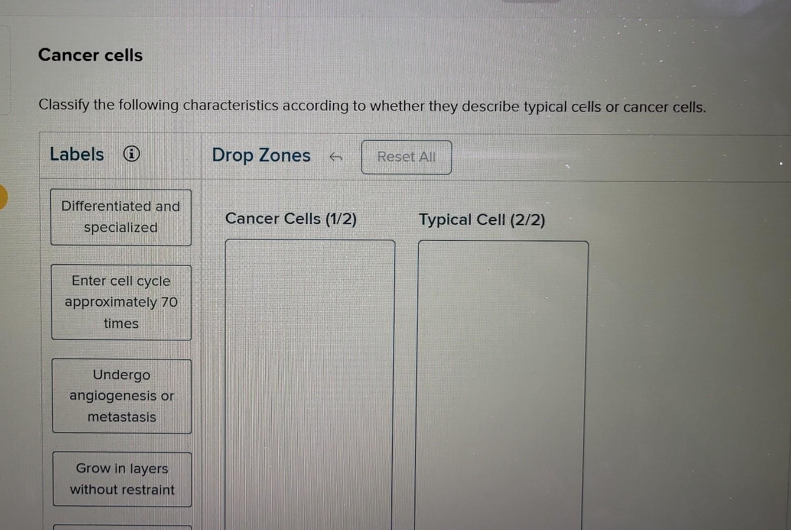 Solved Classify the following characteristics according to | Chegg.com