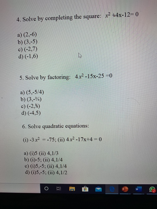 solved-4-solve-by-completing-the-square-x2-4x-12-0-a-chegg