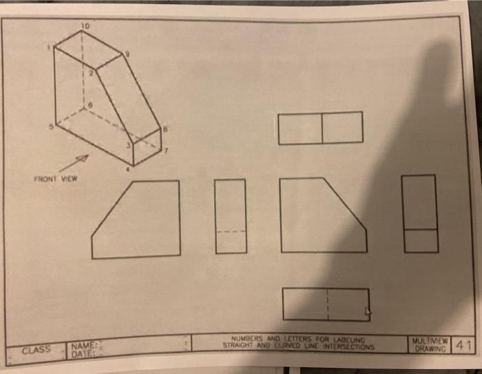 Solved 10 PRONT VIEW NUMDERS AND LETTERS FOR LADEUNG | Chegg.com