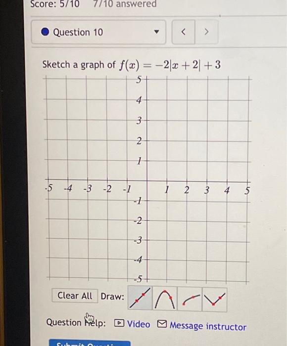 Solved Sketch A Graph Of Fx−2∣x2∣3 Draw Question 5687