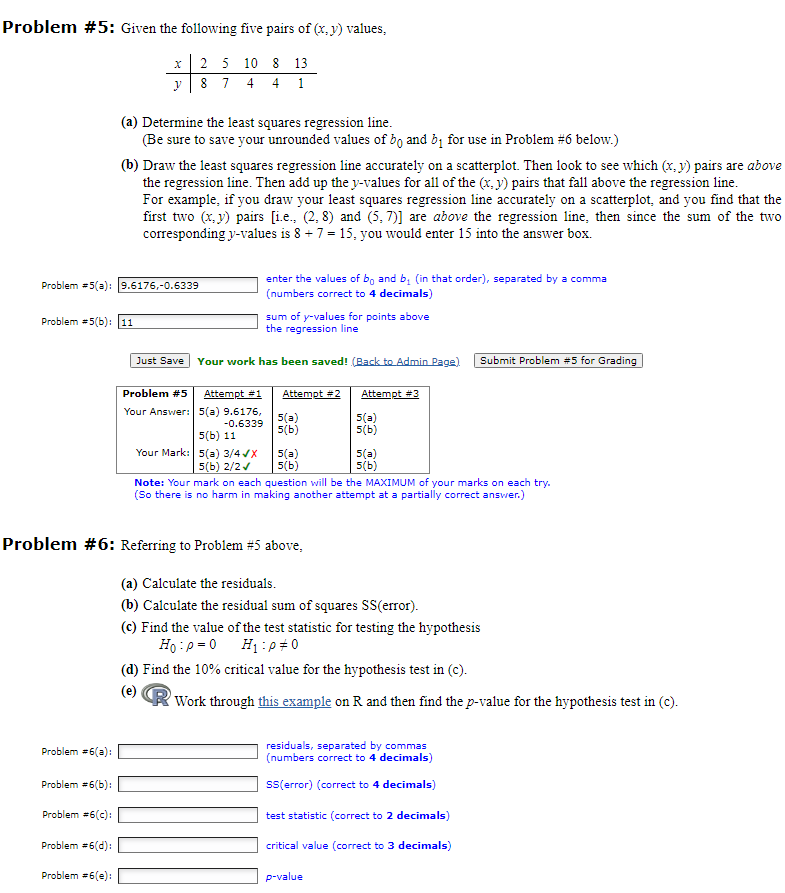 Solved PLEASE SOLVE FOR PROBLEM 6 ﻿USE 5 ﻿TO ANSWER 6 | Chegg.com