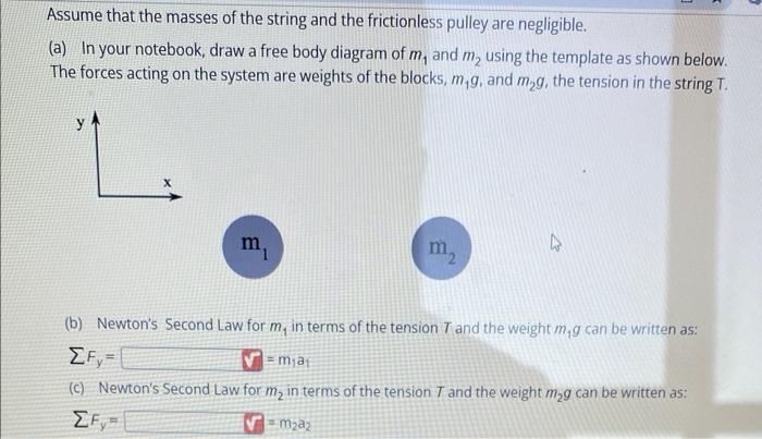 Solved 1. The Device Shown Below Is The Atwood's Machine | Chegg.com