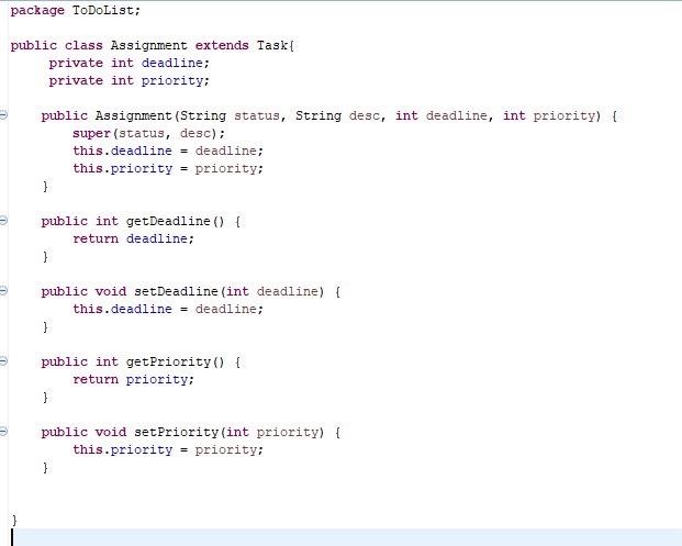 Solved make uml case diagram based on the code below(to do | Chegg.com