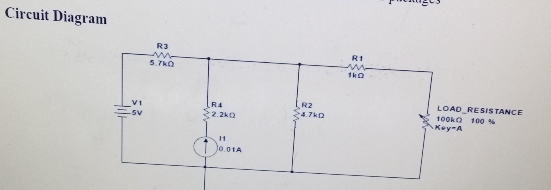 Solved Circuit Diagram | Chegg.com