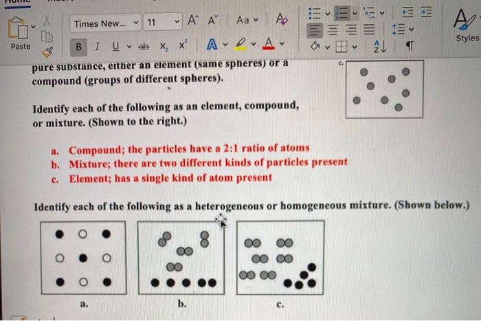 Solved Identify Each Of The Following As A Homogeneous Or