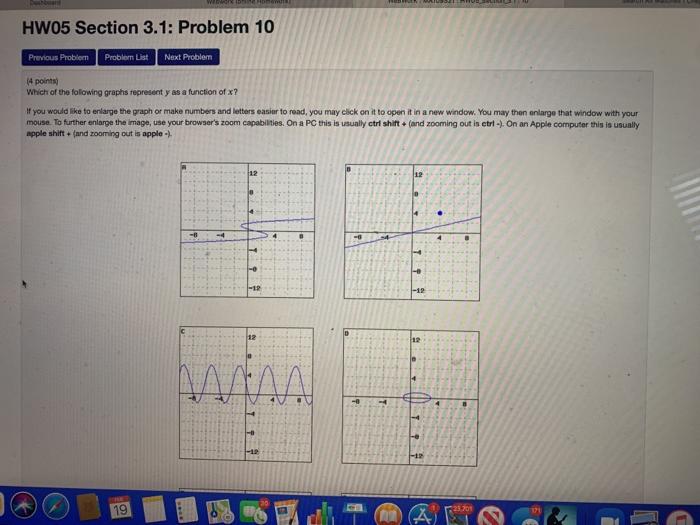 Solved HW05 Section 3.1: Problem 10 Previous Problem | Chegg.com