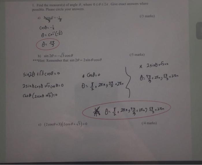 Solved I have done the part a and b, but I couldn't figure | Chegg.com