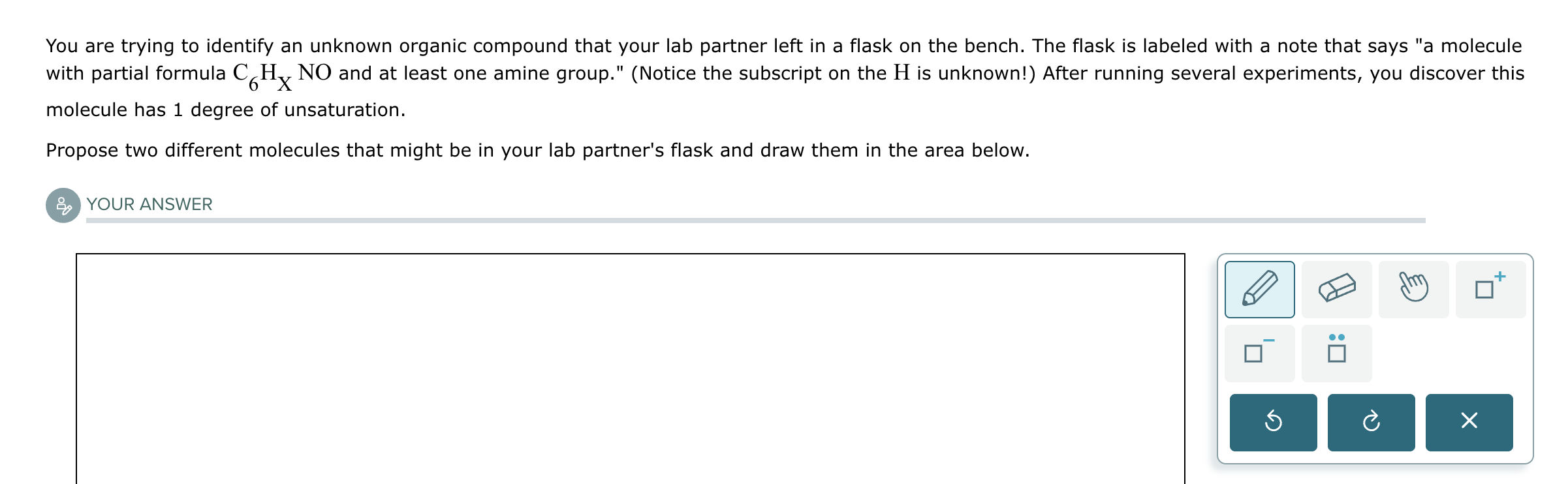 Solved You are trying to identify an unknown organic | Chegg.com