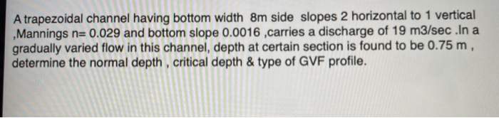 Solved In a 1 in 20 model of stilling basin , the height of | Chegg.com