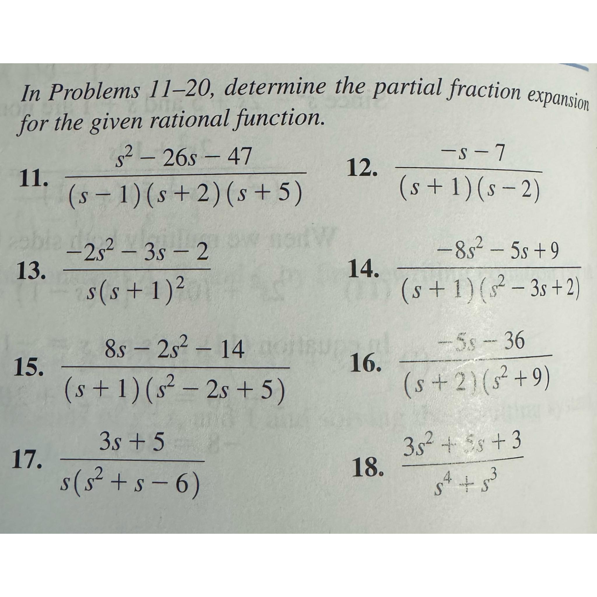 Solved Just need number 17 ﻿please. In Problems 11-20, | Chegg.com